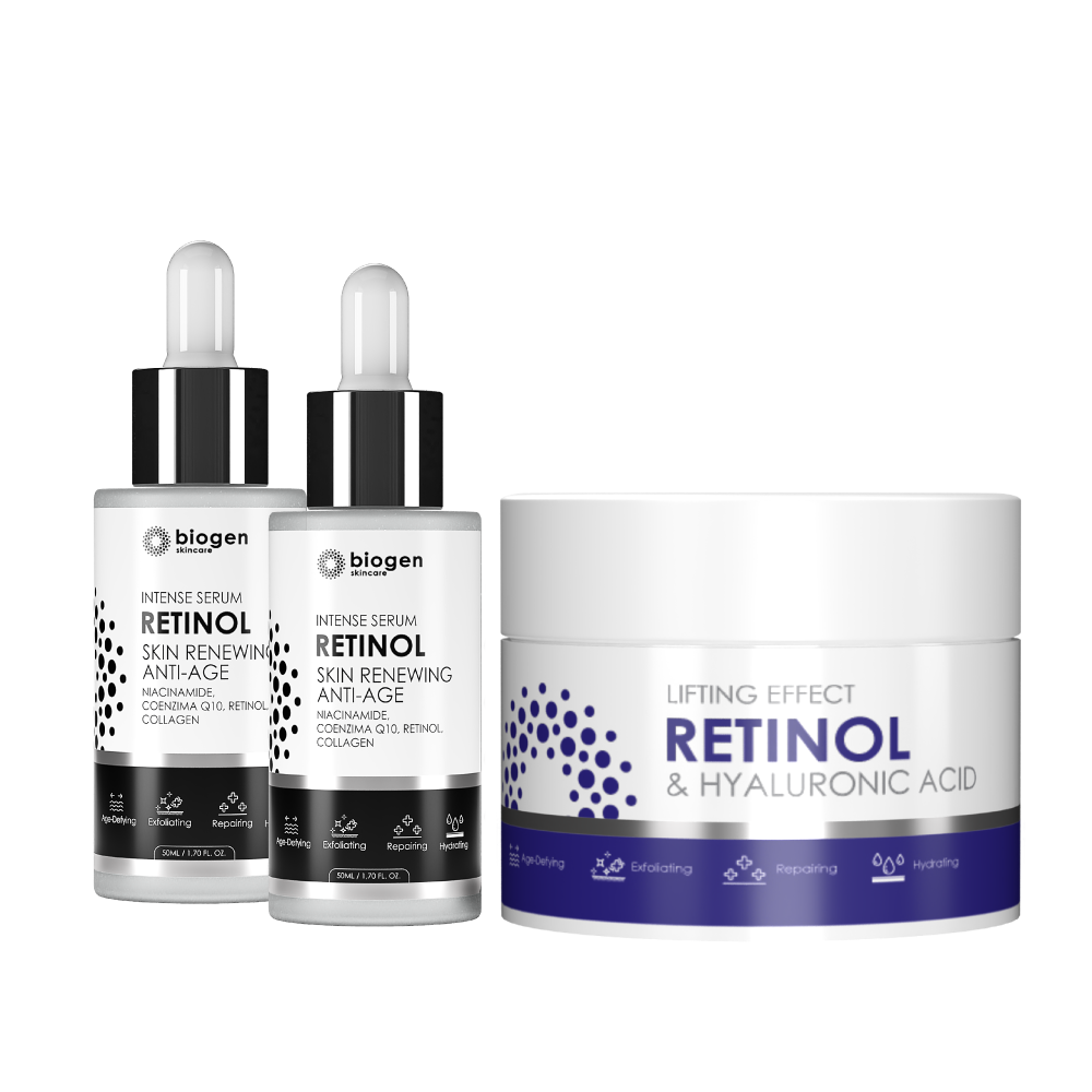 2X Serum Biogen Retinol + Crema Retinol